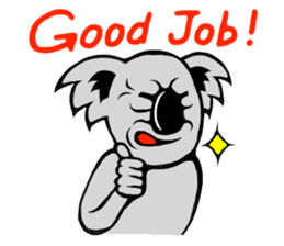 The long-faced KOALA Part4 sticker #3224985