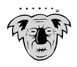 The long-faced KOALA Part4 sticker #3224988