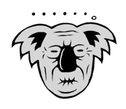The long-faced KOALA Part4 sticker #3224988