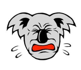 The long-faced KOALA Part4 sticker #3224989