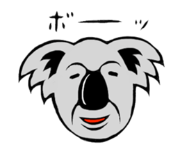 The long-faced KOALA Part4 sticker #3224991