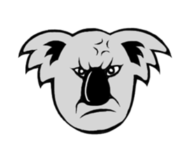 The long-faced KOALA Part4 sticker #3224992