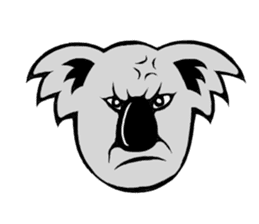 The long-faced KOALA Part4 sticker #3224992