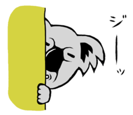 The long-faced KOALA Part4 sticker #3224994