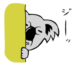 The long-faced KOALA Part4 sticker #3224994