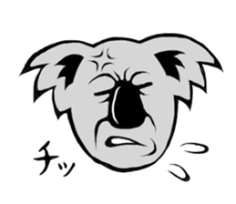 The long-faced KOALA Part4 sticker #3224995