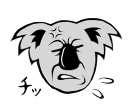 The long-faced KOALA Part4 sticker #3224995