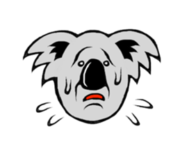 The long-faced KOALA Part4 sticker #3224996