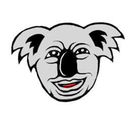 The long-faced KOALA Part4 sticker #3224997