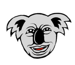 The long-faced KOALA Part4 sticker #3224997