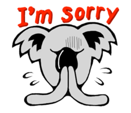 The long-faced KOALA Part4 sticker #3225000