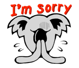 The long-faced KOALA Part4 sticker #3225000