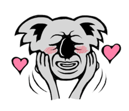 The long-faced KOALA Part4 sticker #3225006