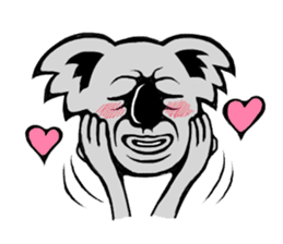 The long-faced KOALA Part4 sticker #3225006