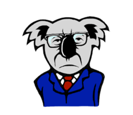 The long-faced KOALA Part4 sticker #3225007