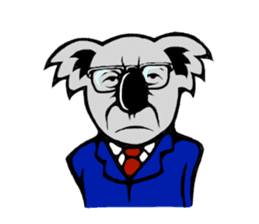 The long-faced KOALA Part4 sticker #3225007