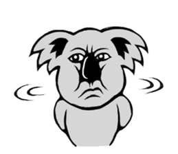 The long-faced KOALA Part4 sticker #3225010