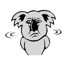 The long-faced KOALA Part4 sticker #3225010