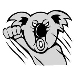 The long-faced KOALA Part4 sticker #3225011