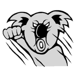 The long-faced KOALA Part4 sticker #3225011