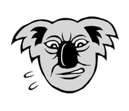 The long-faced KOALA Part4 sticker #3225012