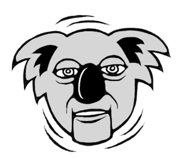 The long-faced KOALA Part4 sticker #3225013