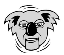 The long-faced KOALA Part4 sticker #3225013