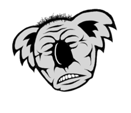 The long-faced KOALA Part4 sticker #3225015