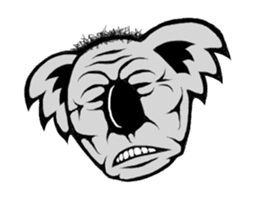 The long-faced KOALA Part4 sticker #3225015