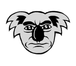 The long-faced KOALA Part4 sticker #3225016