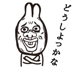 Disgusting Rabbit2 sticker #3225102