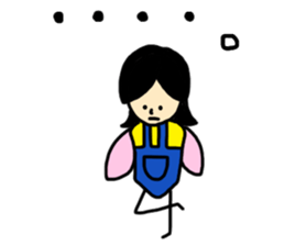 beautiful leg flamingo sticker #3225177