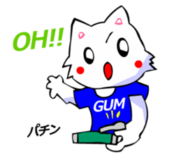 White Cat (Japanese Classical) sticker #3225507