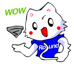 White Cat (Japanese Classical) sticker #3225508