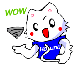 White Cat (Japanese Classical) sticker #3225508