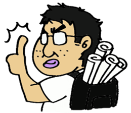 A lovely Otaku sticker sticker #3225621