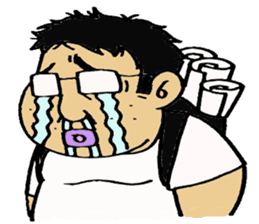 A lovely Otaku sticker sticker #3225626