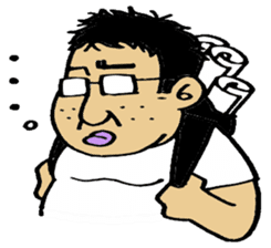 A lovely Otaku sticker sticker #3225631