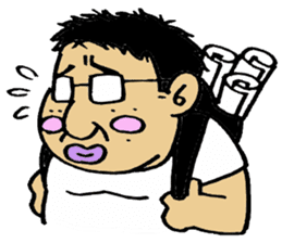 A lovely Otaku sticker sticker #3225641