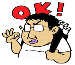 A lovely Otaku sticker sticker #3225645