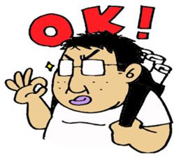 A lovely Otaku sticker sticker #3225645