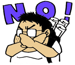 A lovely Otaku sticker sticker #3225646