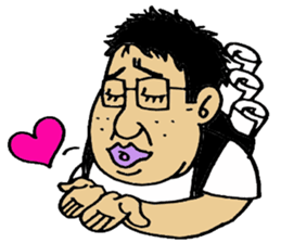 A lovely Otaku sticker sticker #3225652