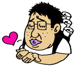 A lovely Otaku sticker sticker #3225652