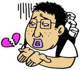 A lovely Otaku sticker sticker #3225653