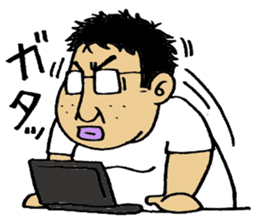 A lovely Otaku sticker sticker #3225655