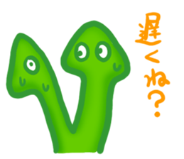 YURU Planaria sticker #3225830