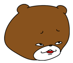 Woman and Bear -Game start!- sticker #3225860