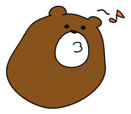 Woman and Bear -Game start!- sticker #3225873