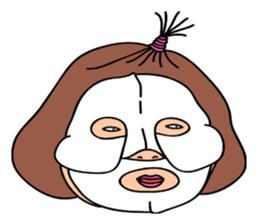 Woman and Bear -Game start!- sticker #3225876